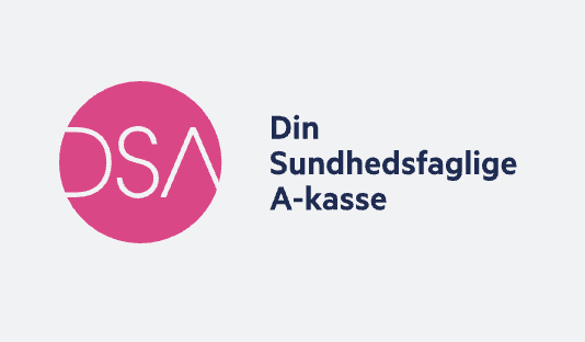 Din Sundhedsfaglige A-kasse logo